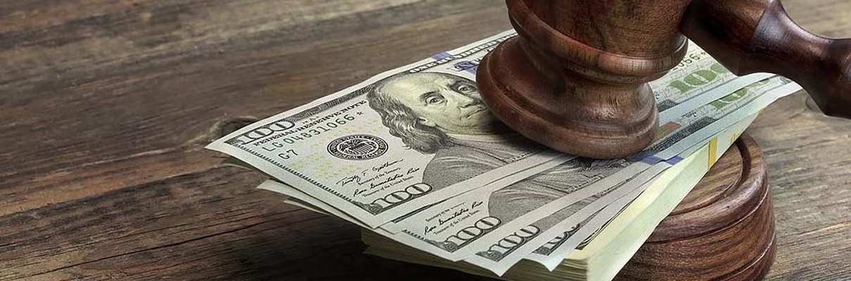 Rigged judicial system banner