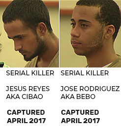 Serial killers Jesus Reyes and Jose Rodriguez